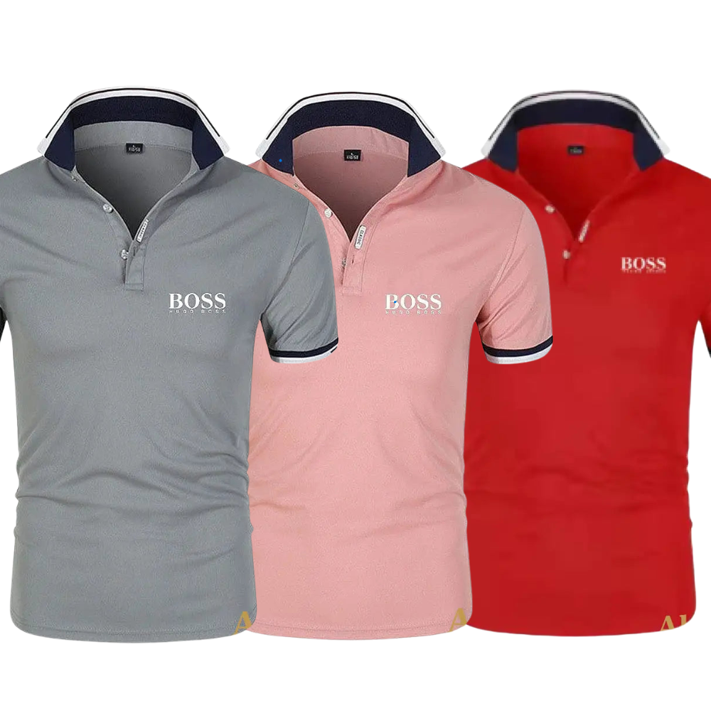 Kit chemise polo de luxe (achetez-en 1, obtenez-en 3 gratuites)