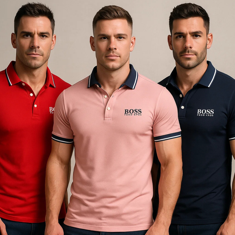 Kit chemise polo de luxe (achetez-en 1, obtenez-en 3 gratuites)