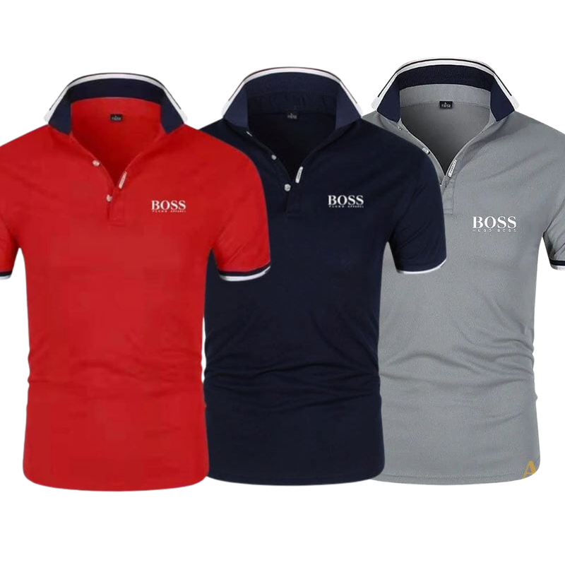Kit chemise polo de luxe (achetez-en 1, obtenez-en 3 gratuites)